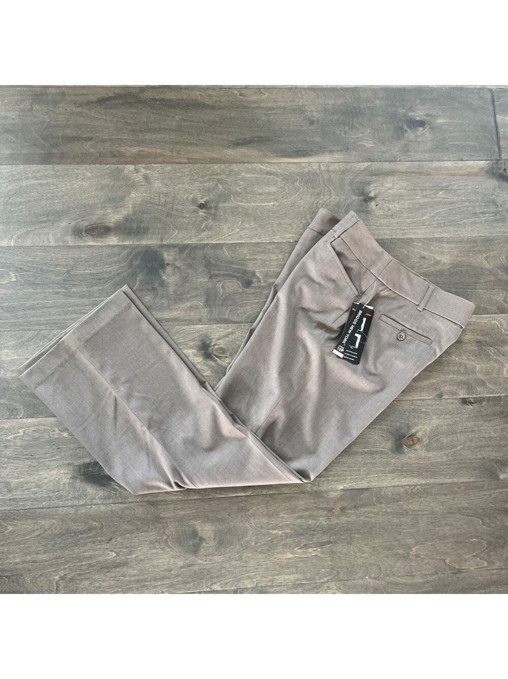 NWT Briggs New York Slimming Solution Taupe Pant, size 12P